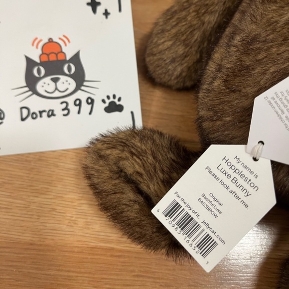 Jellycat Authentic Hoppleston Luxe Bunny – Medium - Picture 4 of 5